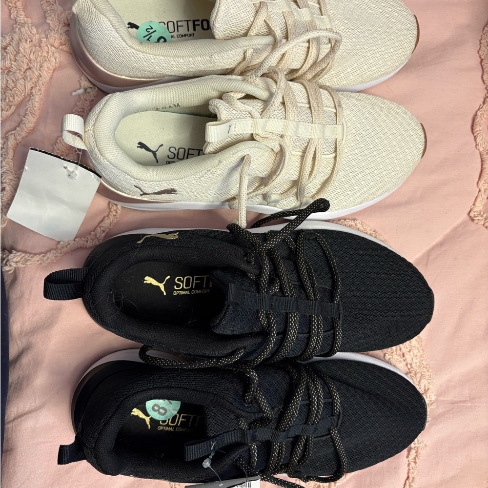 Brand New PUMA Sneakers – $20 for Both Pairs